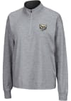 Main image for Colosseum Griz Womens Grey Oversized 1/4 Zip Pullover