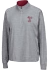 Main image for Colosseum Temple Womens Grey Oversized 1/4 Zip Pullover