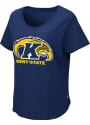 Kent State Golden Flashes Womens Colosseum Myla T-Shirt - Navy Blue