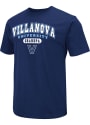 Villanova Wildcats Colosseum Pill T Shirt - Navy Blue