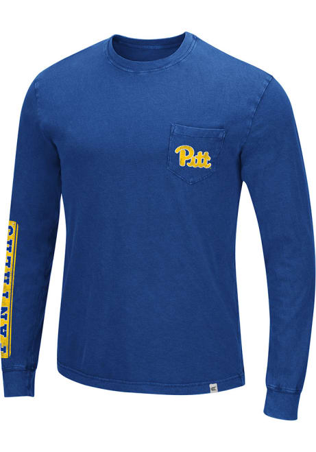 Mens Pitt Panthers Blue Colosseum Leg Lamp Tee