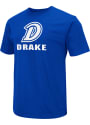 Drake Bulldogs Colosseum Field Name Drop T Shirt - Blue