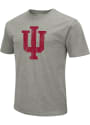 Indiana Hoosiers Colosseum Playbook T Shirt - Grey