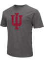 Indiana Hoosiers Colosseum Playbook T Shirt - Charcoal