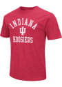 Indiana Hoosiers Colosseum Playbook T Shirt - Crimson