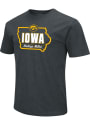 Iowa Hawkeyes Colosseum Farm Strong T Shirt - Black
