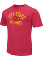 Iowa State Cyclones Colosseum Playbook Number One T Shirt - Cardinal