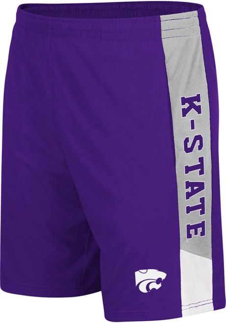 Mens K-State Wildcats Purple Colosseum Wonkavision Shorts