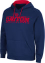 Dayton Flyers Colosseum Brennan Hooded Sweatshirt - Navy Blue