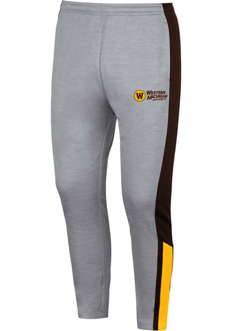 Mens Western Michigan Broncos Grey Colosseum Up Top Fleece Pants