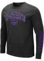 K-State Wildcats Colosseum Barkley T Shirt - Black