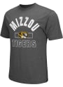 Missouri Tigers Colosseum Dual Blend T Shirt - Charcoal