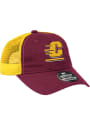 Central Michigan Chippewas Colosseum Champ Trucker Adjustable Hat - Maroon