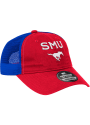 SMU Mustangs Colosseum Champ Trucker Adjustable Hat - Red