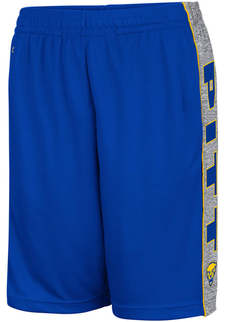 Mens Pitt Panthers Blue Colosseum Broath Shorts