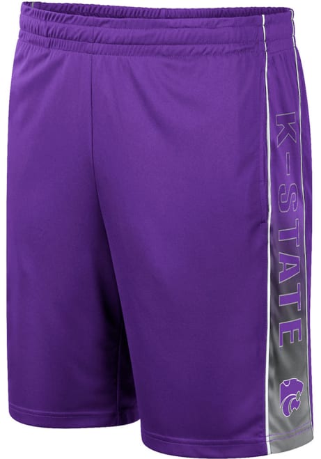 Mens K-State Wildcats Purple Colosseum Lazarus Shorts