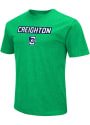Creighton Bluejays Colosseum Arch Field T Shirt - Kelly Green