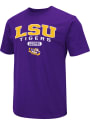 LSU Tigers Colosseum Alumni Pill T Shirt - Purple