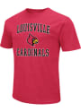Louisville Cardinals Colosseum #1 Graphic Fashion T Shirt - Red