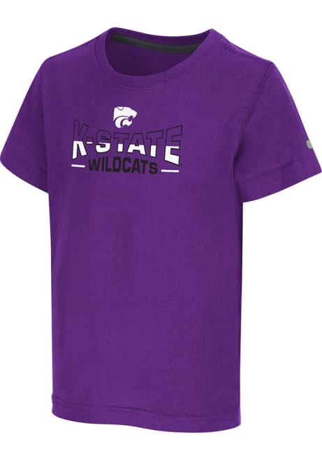 Toddler K-State Wildcats Purple Colosseum Marvin Short Sleeve T-Shirt