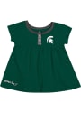 Michigan State Spartans Baby Girls Colosseum Jessica Dress - Green