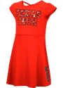 Texas Tech Red Raiders Toddler Girls Colosseum Merry Go Round Dresses - Red