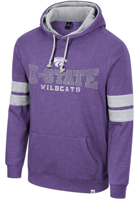 Mens K-State Wildcats Purple Colosseum Love To Hear This Hooded Sweatshirt