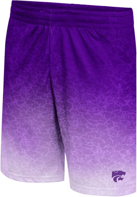 Mens K-State Wildcats Purple Colosseum Walter Shorts