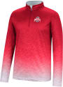 Ohio State Buckeyes Colosseum Walter 1/4 Zip Pullover - Red