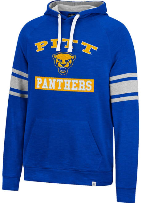 Mens Pitt Panthers Blue Colosseum Your Opinion Man Hooded Sweatshirt