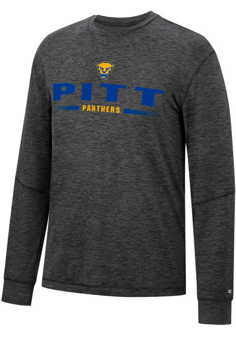 Mens Pitt Panthers Black Colosseum Tournament Tee