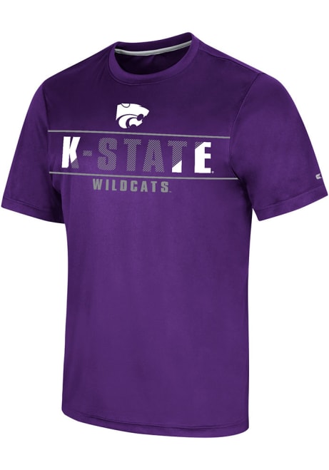 K-State Wildcats Purple Colosseum Marty Short Sleeve T Shirt