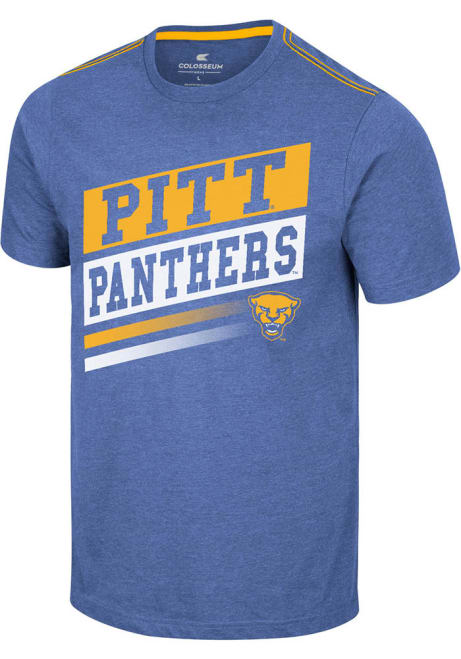 Pitt Panthers Blue Colosseum Iginition Short Sleeve T Shirt