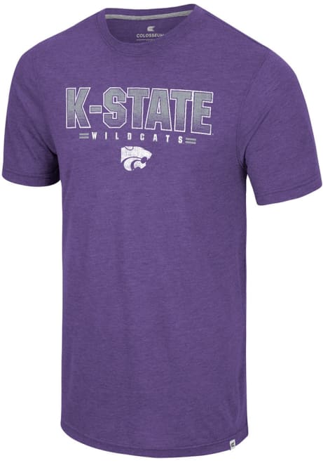 K-State Wildcats Purple Colosseum Ticking Like This Short Sleeve T Shirt