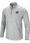 Main image for Colosseum Central Michigan Chippewas Mens Grey Sprint Long Sleeve 1/4 Zip Pullover