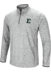 Main image for Colosseum Eastern Michigan Eagles Mens Grey Sprint Long Sleeve 1/4 Zip Pullover