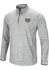 Main image for Colosseum Oakland University Golden Grizzlies Mens Grey Sprint Long Sleeve 1/4 Zip Pullover