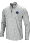 Main image for Colosseum Penn State Nittany Lions Mens Grey Sprint Long Sleeve 1/4 Zip Pullover