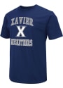 Xavier Musketeers Colosseum No 1 Graphic T Shirt - Navy Blue