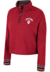 Main image for Colosseum Indiana Hoosiers Womens Cardinal Lovely Qtr Zip