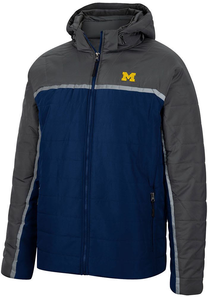 Colosseum Men s Michigan Wolverines Club Champion Puffer Jacket