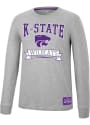 K-State Wildcats Colosseum Hey Everyone T Shirt - Grey