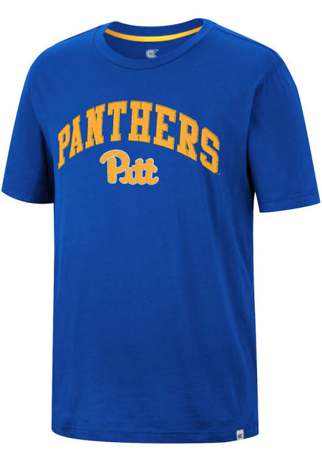 Pitt Panthers Blue Colosseum Earth First Recycled Short Sleeve Fashion T Shirt