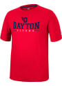 Dayton Flyers Colosseum McFiddish T Shirt - Red