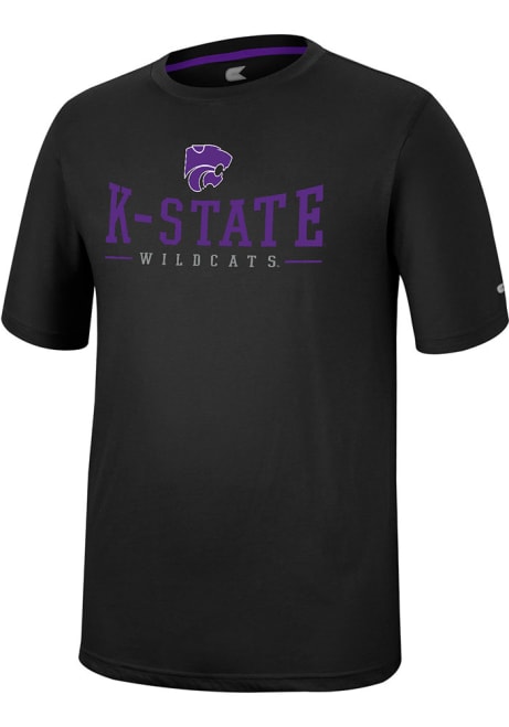 K-State Wildcats Black Colosseum McFiddish Short Sleeve T Shirt