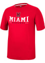 Miami RedHawks Colosseum McFiddish T Shirt - Red