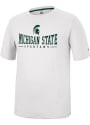 Michigan State Spartans Colosseum McFiddish T Shirt - White