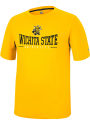 Wichita State Shockers Colosseum McFiddish T Shirt - Gold