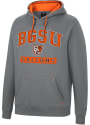 Bowling Green Falcons Colosseum Scholarship Fleece Hooded Sweatshirt - Charcoal