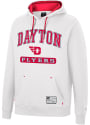 Dayton Flyers Colosseum Scholarship Fleece Hooded Sweatshirt - White